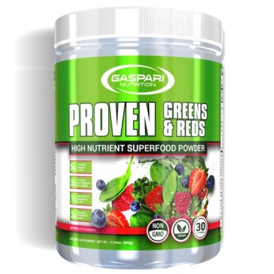 Gaspari Nutrition - Proven Greens & Reds, Natural - 360 grams