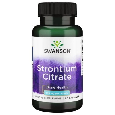 Swanson - Strontium Citrate, 340mg - 60 caps