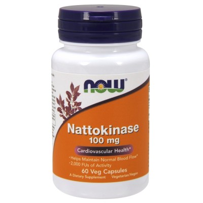 NOW Foods - Nattokinase, 100mg - 60 vcaps