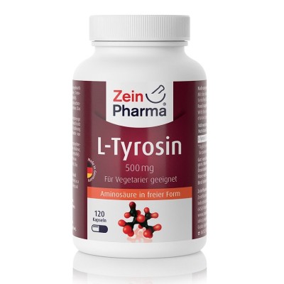 Zein Pharma - L-Tyrosine, 500mg - 120 caps