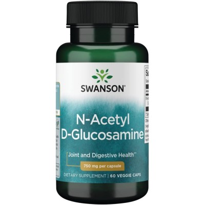 Swanson - N-Acetyl D-Glucosamine (N-A-G), 750mg - 60 vcaps