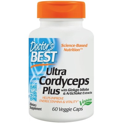 Doctor's Best - Ultra Cordyceps Plus - 60 vcaps
