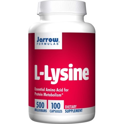 Jarrow Formulas - L-Lysine, 500mg - 100 caps