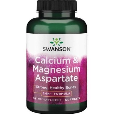 Swanson - Calcium & Magnesium Aspartate - 120 tablets