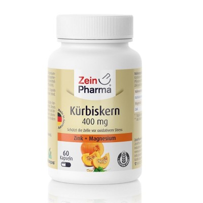 Zein Pharma - Pumpkin Seed, 400mg - 60 caps
