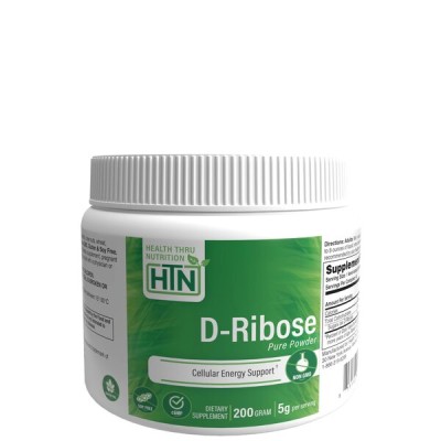Health Thru Nutrition - D-Ribose Pure Powder - 200 grams