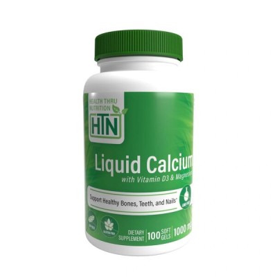 Health Thru Nutrition - Liquid Calcium with Vitamin D3 &