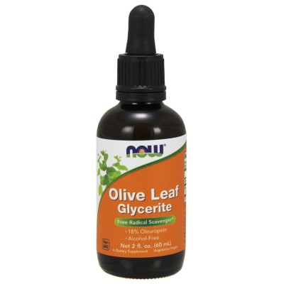 NOW Foods - Olive Leaf Glycerite - 60 ml.