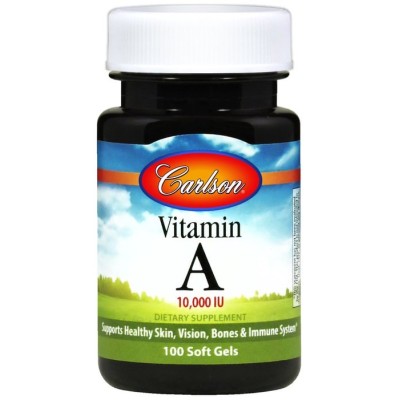 Carlson Labs - Vitamin A, 10 000 IU - 250 softgels