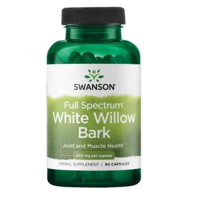 Swanson - White Willow Bark, 400mg - 90 caps