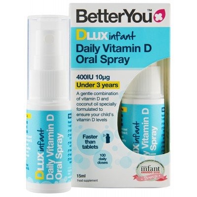 Better You - DLux Infant Daily Vitamin D Oral Spray - 15 ml.