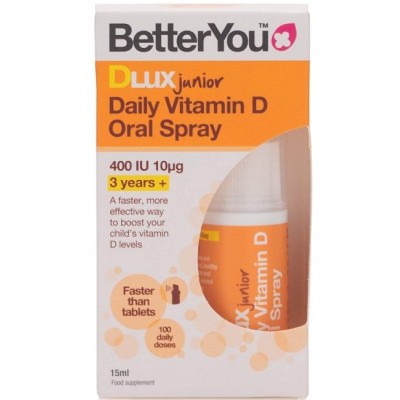 Better You - DLux Junior Daily Vitamin D Oral Spray - 15 ml.