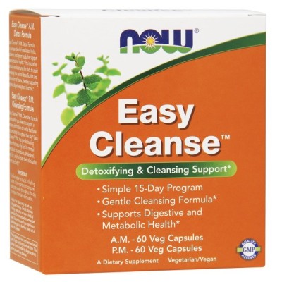 NOW Foods - Easy Cleanse - AM & PM - 120 vcaps