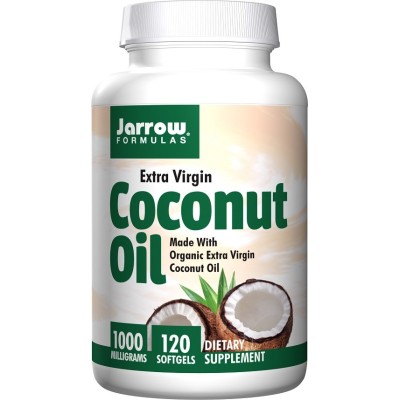Jarrow Formulas - Coconut Oil Extra Virgin, 1000mg - 120