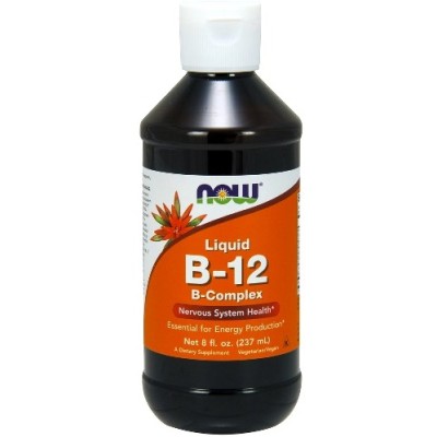 NOW Foods - Vitamin B-12 Liquid B-Complex