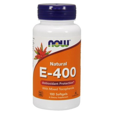 NOW Foods - Vitamin E-400 - Natural (Mixed Tocopherols)