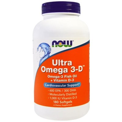 NOW Foods - Ultra Omega 3-D with Vitamin D-3