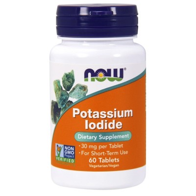 NOW Foods - Potassium Iodide, 30mg - 60 tablets
