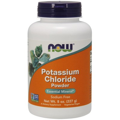 NOW Foods - Potassium Chloride Powder - 227 grams