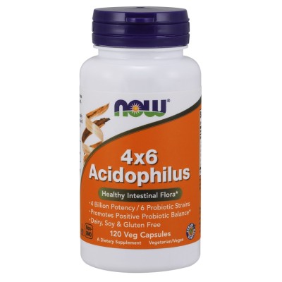 NOW Foods - Acidophilus 4X6
