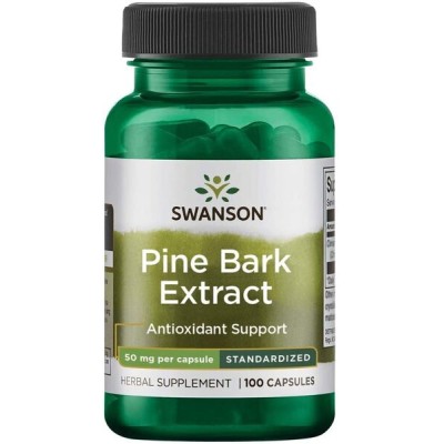 Swanson - Pine Bark Extract, 50mg - 100 caps