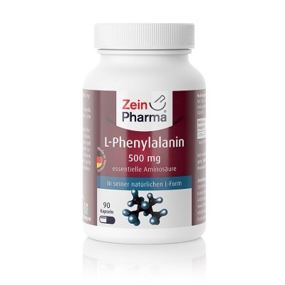 Zein Pharma - L-Phenylalanine, 500mg - 90 caps
