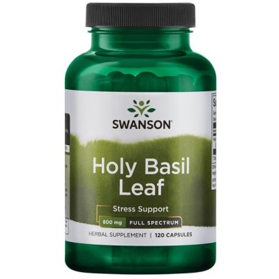 Swanson - Holy Basil Leaf, 800mg - 120 caps