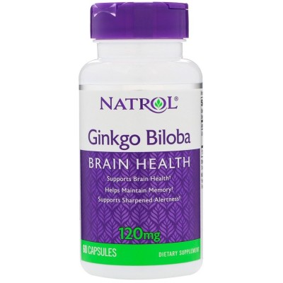 Natrol - Ginkgo Biloba, 120mg - 60 caps