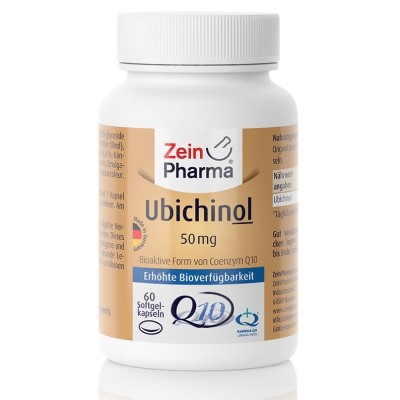 Zein Pharma - Ubiquinol, 50mg - 60 caps