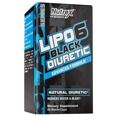 NUTREX - Lipo-6 Black Diuretic - 80 caps