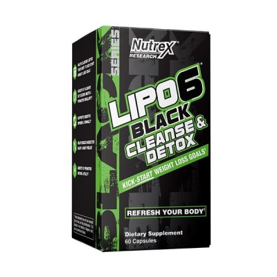NUTREX - Lipo-6 Black Cleanse & Detox - 60 caps