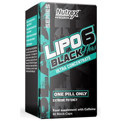 NUTREX - Lipo-6 Black Hers Ultra Concentrate - 60 caps