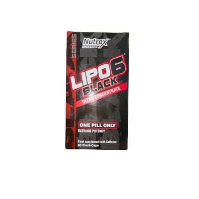 NUTREX - Lipo-6 Black Ultra Concentrate, Extreme Potency - 60