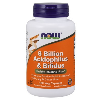 NOW Foods - 8 Billion Acidophilus & Bifidus