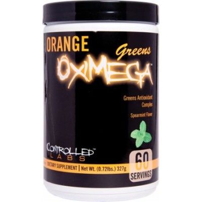 Controlled Labs - Orange OxiMega Greens, Spearmint Flavor - 327