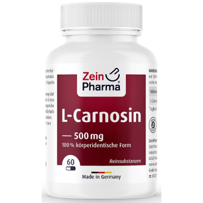 Zein Pharma - L-Carnosine, 500mg - 60 caps