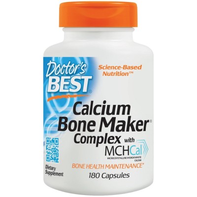 Doctor's Best - Calcium Bone Maker Complex with MCHCal - 180