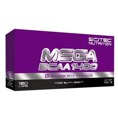 Scitec Nutrition - Mega BCAA 1400 - 120 caps