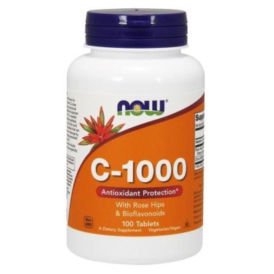NOW Foods - Vitamin C-1000 with Rose Hips & Bioflavonoids