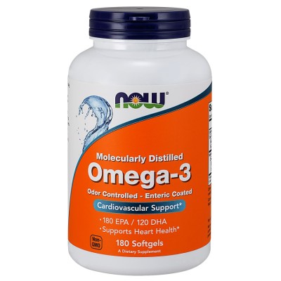 NOW Foods - Omega-3 Enteric Coated