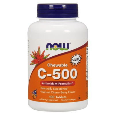 NOW Foods - Vitamin C-500 Chewable