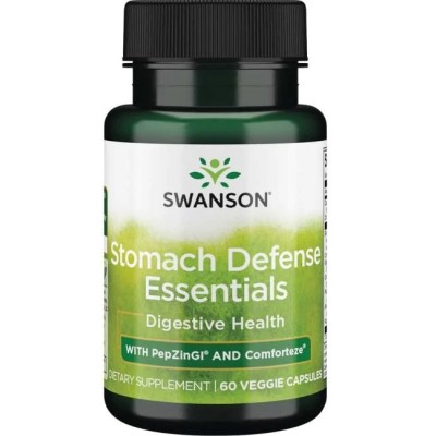 Swanson - Stomach Defense Essentials with PepZinGI and