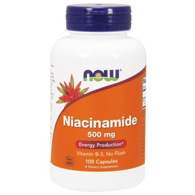 NOW Foods - Niacinamide, 500mg - 100 caps