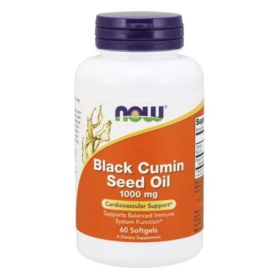 NOW Foods - Black Cumin Seed Oil - 60 softgels