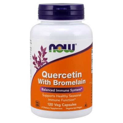 NOW Foods - Quercetin with Bromelain