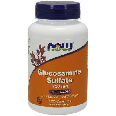 NOW Foods - Glucosamine Sulfate, 750mg - 120 caps