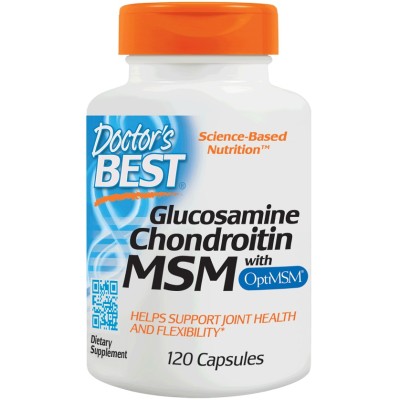 Doctor's Best - Glucosamine Chondroitin MSM with OptiMSM