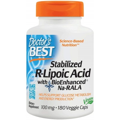 Doctor's Best - Stabilized R-Lipoic Acid with BioEnhanced