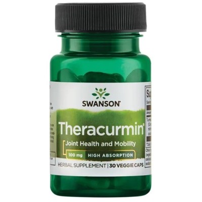 Swanson - Theracurmin, 100mg High Absorption - 30 vcaps