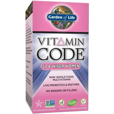 Garden of Life - Vitamin Code 50 & Wiser Women